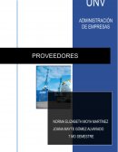 Administración de compras. Proveedores