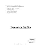Economía y petróleo
