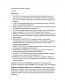 Guía de definiciones en química