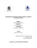 Las drogas y la intervención de enfermería