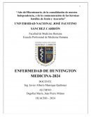 Enfermedad de Huntington. Pruebas y exámenes