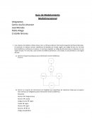 Guía de modelamiento multidimensional