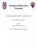 Publicidad en el área comercial