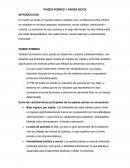 Países pobres y países ricos