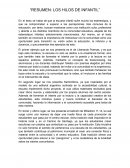 Resumen: los hilos de infantil