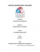 Técnicas para el aprendizaje colaborativo