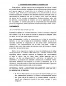 La excepción non adimpleti contractus