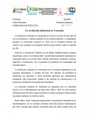 La Revolución Industrial en Venezuela
