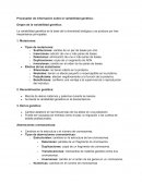 Origen de la variabilidad genética