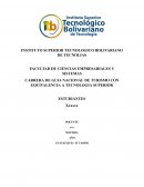 Esquema de circuitos turisticos