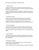 Informe de laboratorio: Jarabe de Azúcar