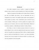 Cuadro Comparativo de la Extracción de Recursos Naturales