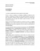 Idea de la política