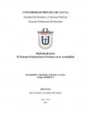 Situación acutual de las carceles en el Perú