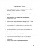 Cuestionario de la teoría del pensamiento administrativo s/r