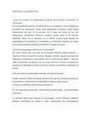 Identidad y estereotipos