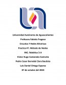 Circuitos Y Redes Eléctricas. Practica #7. Método de Nodos