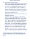Diferencias entre fallas genéticas y mutaciones