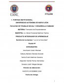 Plan de negocios empresa: “Luz en la Oscuridad”