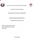 Foro de discusión: Referencias de Excel