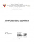 Programa de formación dirigido a el aumento de interes por la empresa y mejora del desempeño personal y laboral de el trabajador de Granier Venezuela
