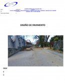 Diseño de pavimento