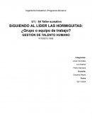 Siguiendo al líder las hormiguitas