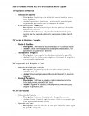 Proceso de corte en la elaboración de zapatos