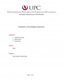 Planeamiento y control estratégico de operaciones