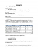 Informe por el servicio de carga