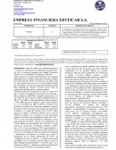 Empresa financiera Edyficar S.A
