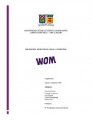 Planificación estrategica de la compañia Wom