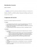 Introduccion al concreto