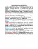 Resumen de diagnóstico. La pérdida de dientes