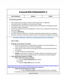 Evaluación permanente. Ética profesional