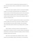 Nacionalismo Mexicano: algunas aproximaciones