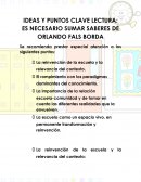 Es necesario sumar saberes