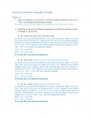 Teoría de autómatas y lenguajes formales