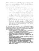 Evolución de la actividad comercial