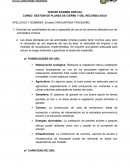 Gestión de planes de cierre y del recurso agua