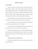 Tasas de empleo. Impacto económico