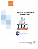 Asignación y transporte