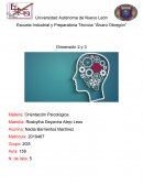 Orientación psicológica. Dimensión 2,3. Relaciones afectivas
