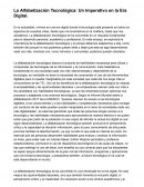 La alfabetización tecnológica: Un imperativo en la era digital