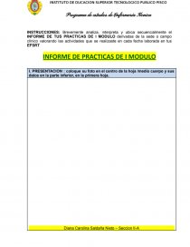 Elaboracion de informe de modulo. Página 1