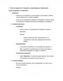 Teoría de agresión y frustración, y aprendizaje por observación