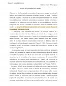 Invasión de la privacidad en el internet