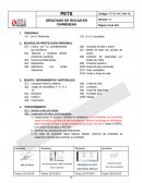 Desatado de rocas en chimeneas