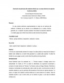Desviación de partículas alfa mediante reflexión por un campo eléctrico de capacitor