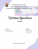 Sistemas operativos. El administrador de archivos